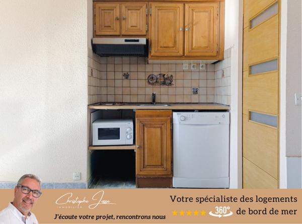 Appartement T2 avec parking vue imprenable sur le Port