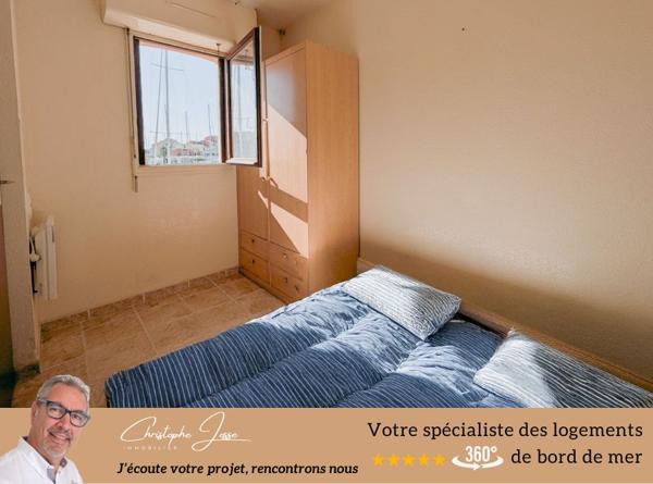 Appartement T2 avec parking vue imprenable sur le Port