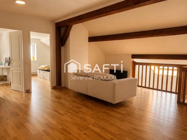 GEX - Superbe duplex 5 pièces avec 4 chambres, proche des écoles et commerces de quartier