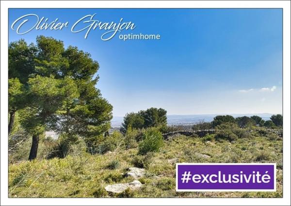 Terrain Naturel avec Vue Imprenable sur le Pic Saint-Loup