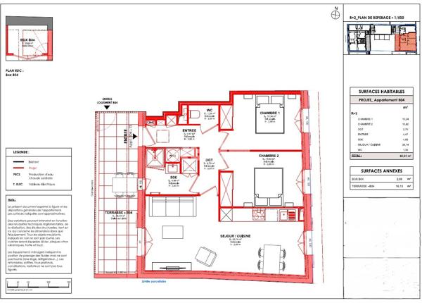 Dax (40100) DAX - T3 neuf dans une résidence entièrement rénovée