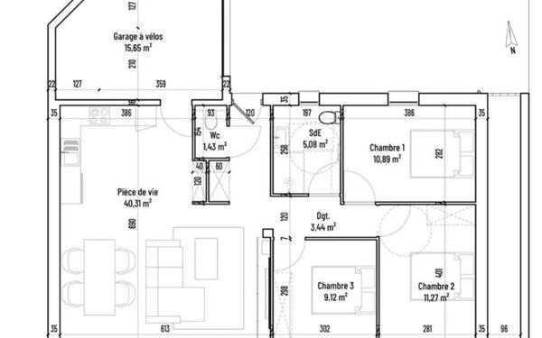 Maison à vendre    4 pièces • 91,69 m2 Châteaubriant