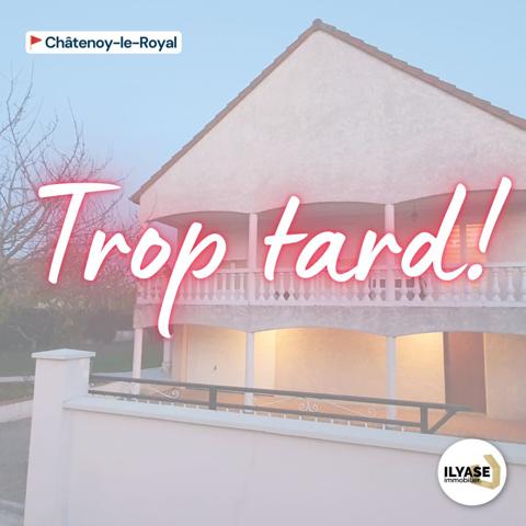 Châtenoy-le-Royal (71880) 6 PIÈCES 125 M² | 4 CH | 785 M² DE TERRAIN