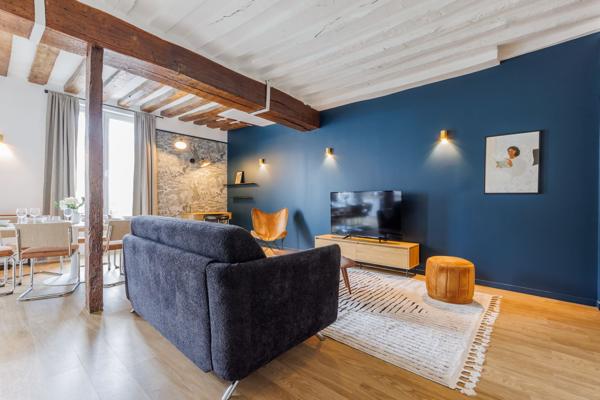 Location 3 pieces meublé Paris 6e