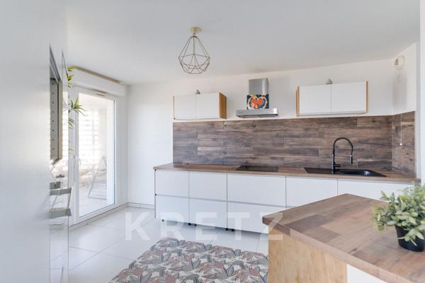 Montredon - Appartement T3/T4 rénové - Vue mer