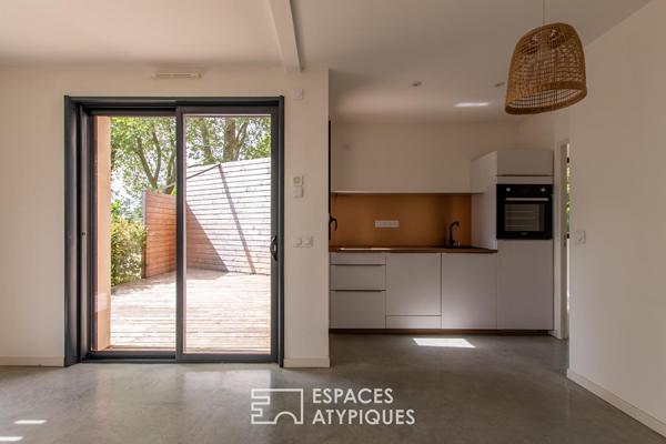 Appartement vue Loire et son jardin