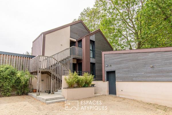 Appartement vue Loire et son jardin