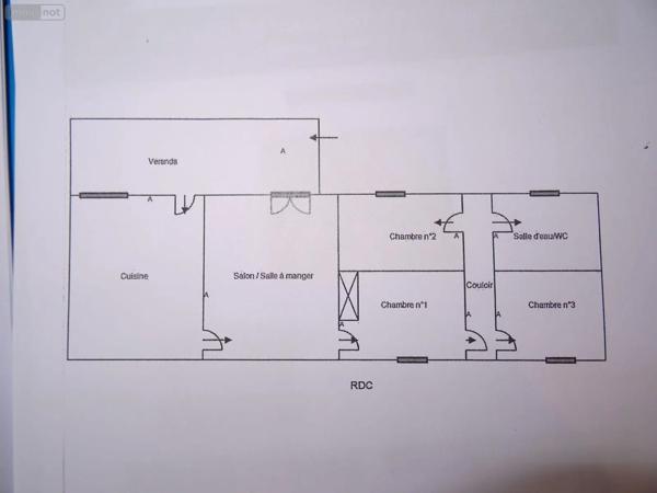 Achat - Maison | Maison Le Tranger 36700 4 pièces 100 m 2 650 m 2