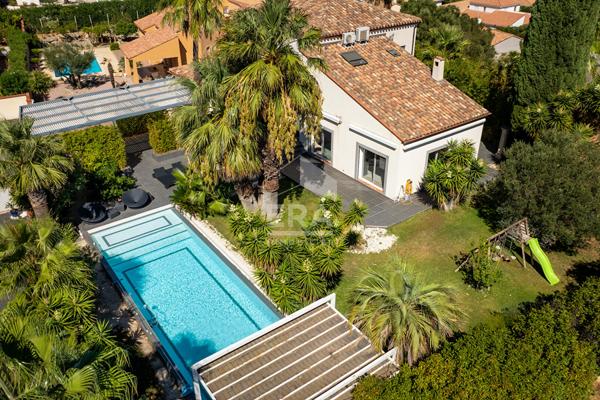 Mas vermeil - Perpignan - Villa 4 faces - 5 chambres - Jardin- Piscine