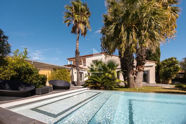 Mas vermeil - Perpignan - Villa 4 faces - 5 chambres - Jardin- Piscine