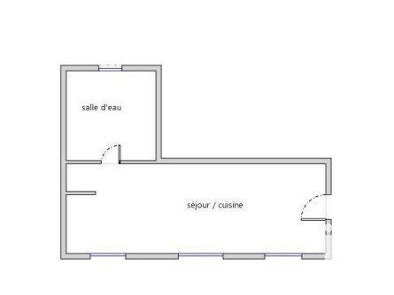 Studio 1 pièce de 28 m² à Coulommiers (77120)