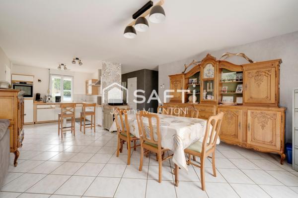 Maison individuelle de PLAIN-PIED moins de 5mn axe A31....