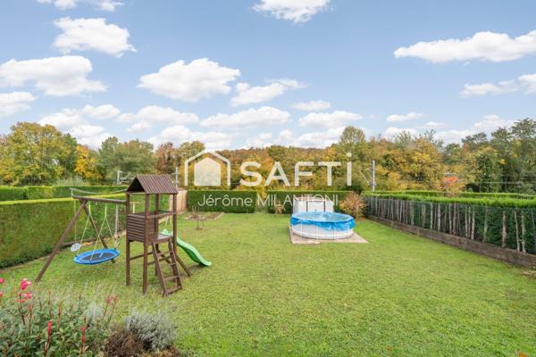 Maison individuelle de PLAIN-PIED moins de 5mn axe A31....