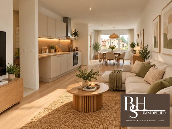 NEUF - Appartement 3 pièces de 66,51m² avec balcon et parking