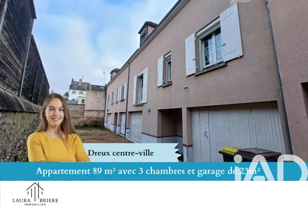 Appartement à vendre 4 pièces 89 m² Dreux
