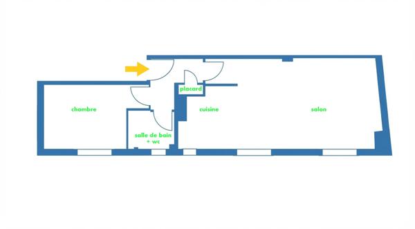 Appartement à vendre 2 pièces 37 m² Alfortville