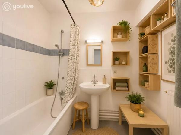 Angers – Appartement T3 lumineux sur jardin