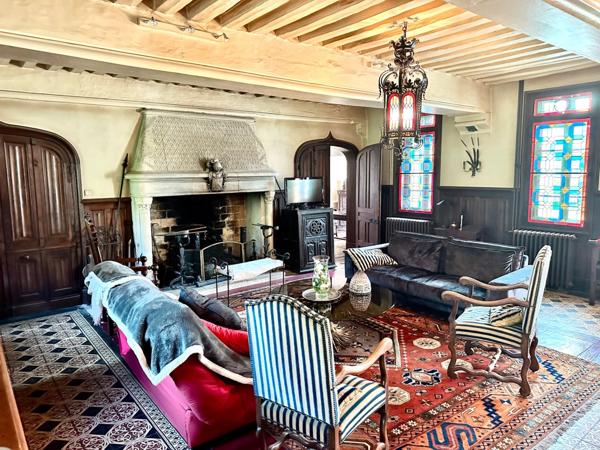 Magnifique Manoir XVIe au cœur d’un parc Lenôtre de 2 hectares