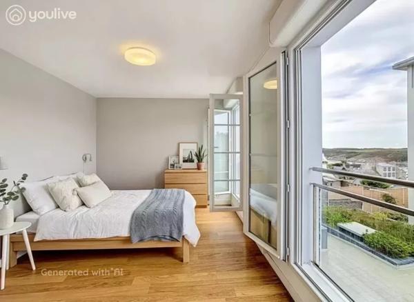 Appartement T2 vue sur le port – plein coeur du Conquet