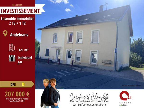 Immeuble
         8 pièces
        - 121 m² 207 000 € *