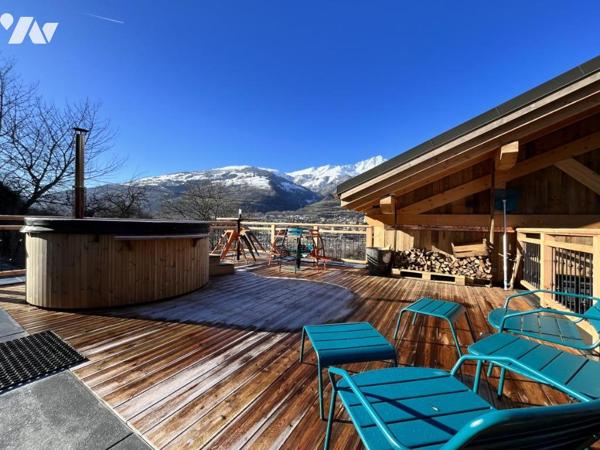 Chalet au pied des plus beaux domaines skiables des Alpes