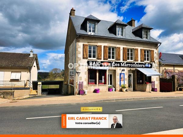 DEUX APPARTEMENTS SUR 154 M² ET COMMERCE DE 100 M², L’ENSEMBLE SUR 574 M² DE TERRAIN CLOS :