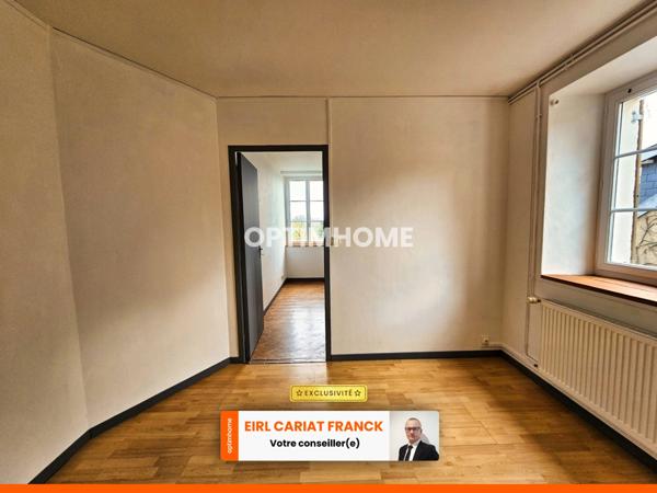 DEUX APPARTEMENTS SUR 154 M² ET COMMERCE DE 100 M², L’ENSEMBLE SUR 574 M² DE TERRAIN CLOS :