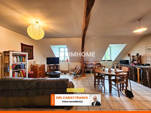 DEUX APPARTEMENTS SUR 154 M² ET COMMERCE DE 100 M², L’ENSEMBLE SUR 574 M² DE TERRAIN CLOS :