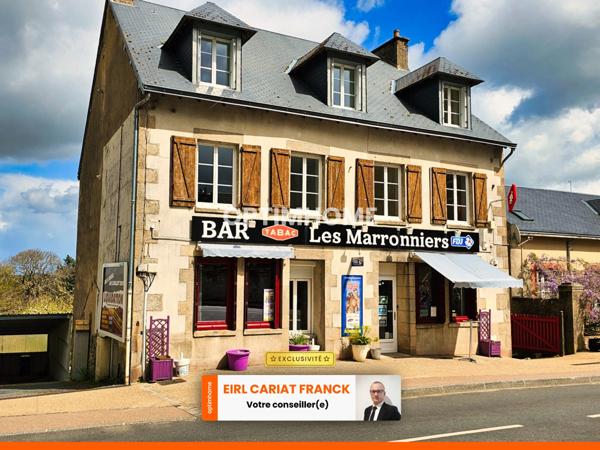 DEUX APPARTEMENTS SUR 154 M² ET COMMERCE DE 100 M², L’ENSEMBLE SUR 574 M² DE TERRAIN CLOS :