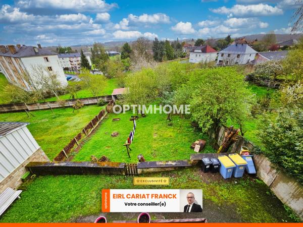 DEUX APPARTEMENTS SUR 154 M² ET COMMERCE DE 100 M², L’ENSEMBLE SUR 574 M² DE TERRAIN CLOS :