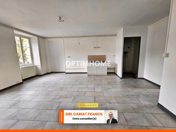 DEUX APPARTEMENTS SUR 154 M² ET COMMERCE DE 100 M², L’ENSEMBLE SUR 574 M² DE TERRAIN CLOS :