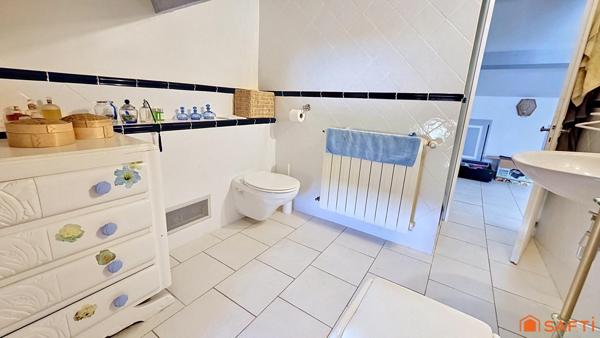 Belle maison familiale avec piscine sur terrain plat et arboré
