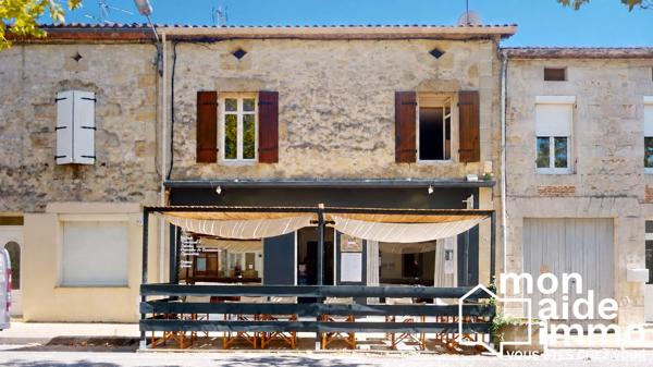 Restaurant + appartement centre bourg