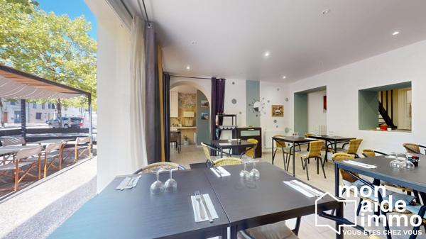 Restaurant + appartement centre bourg
