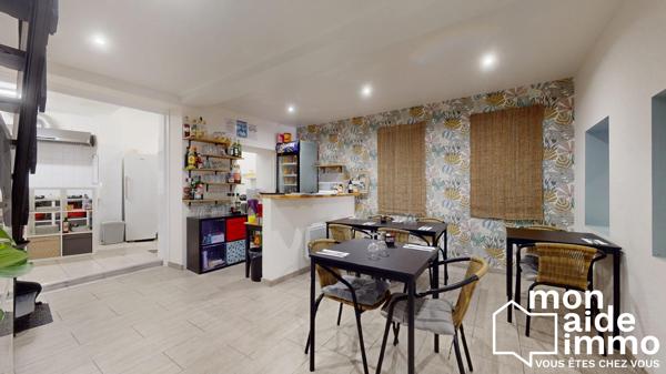 Restaurant + appartement centre bourg