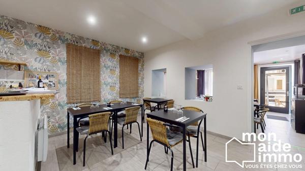 Restaurant + appartement centre bourg
