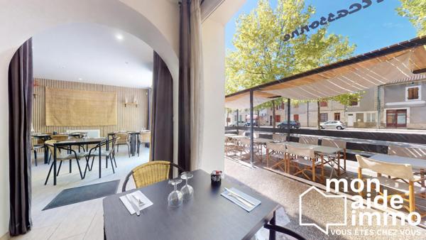 Restaurant + appartement centre bourg