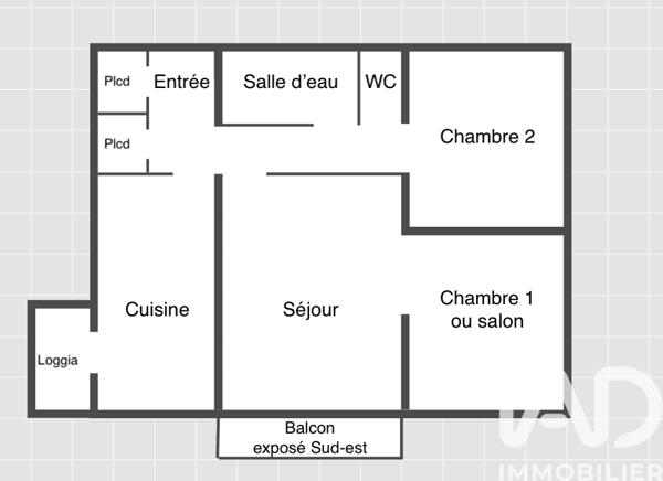 Appartement à vendre 3 pièces 53 m² Cholet