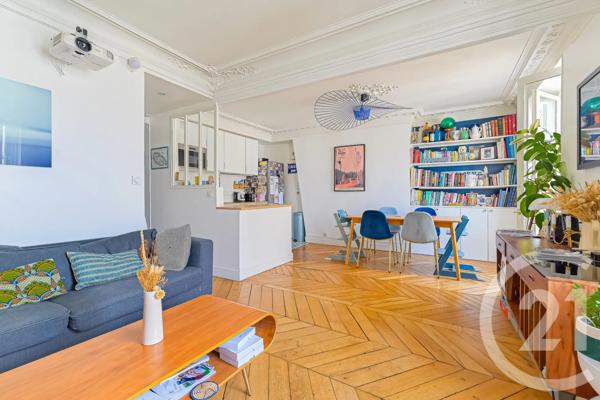Appartement F2 à vendre  2 pièces - 62,60 m 2   PARIS  - 75003