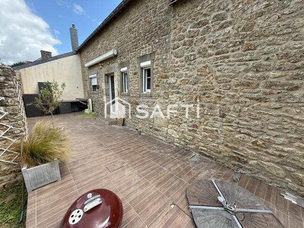 MAISON FAMILIALE TYPE LONGERE DE 138 M2 LOUEE PROCHE COMMODITÉS DE LOCMINE