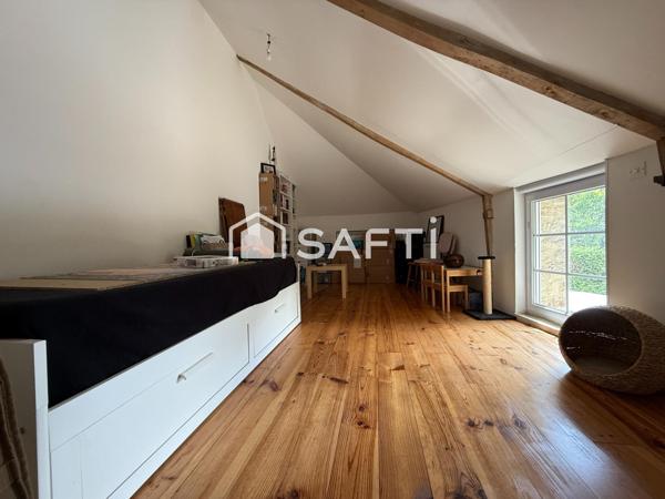 MAISON FAMILIALE TYPE LONGERE DE 138 M2 LOUEE PROCHE COMMODITÉS DE LOCMINE