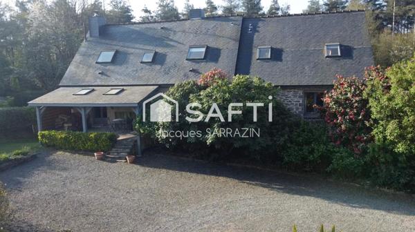 Maison atypique avec piscine au sud d’Orgères