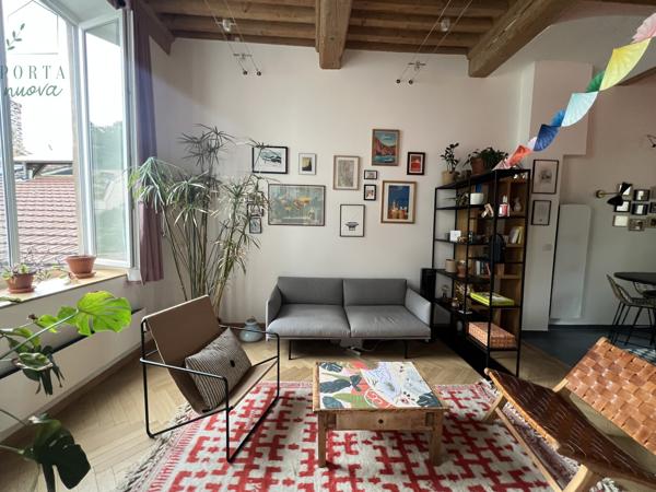 CROIX-ROUSSE - Chamant duplex meublé 44 m²