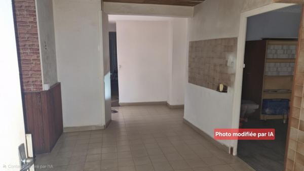 Maison plain-pied avec jardin à fort potentiel