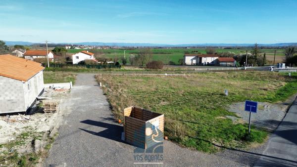 Terrain viabilisé de 603m2
