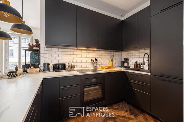 Appartement ancien entièrement rénové