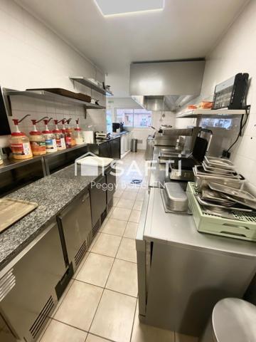 FOND DE COMMERCE FRITERIE KEBAB EN HYPER CENTRE D AUCHEL