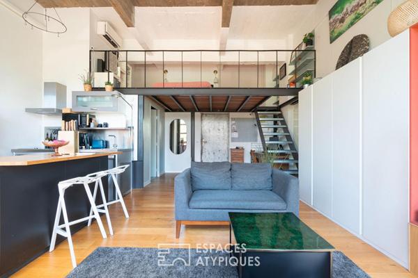 Loft lumineux proche métro et commerces au Charentonneau