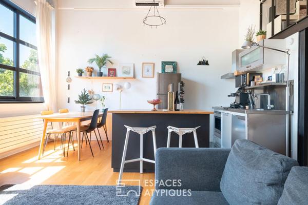 Loft lumineux proche métro et commerces au Charentonneau