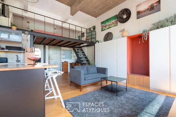 Loft lumineux proche métro et commerces au Charentonneau